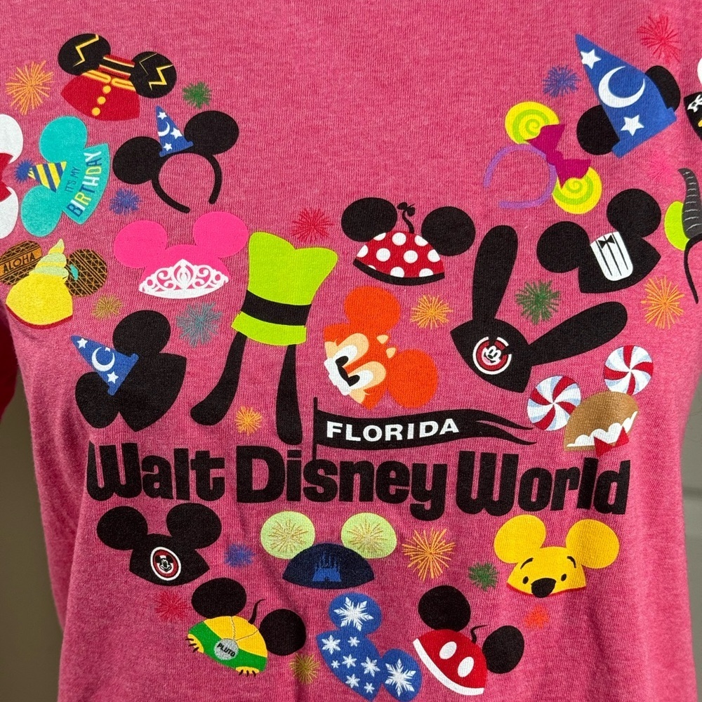NWT Walt Disney World Florida Mickey Ears Women’s Tee Shirt Small - Picture 2 of 9